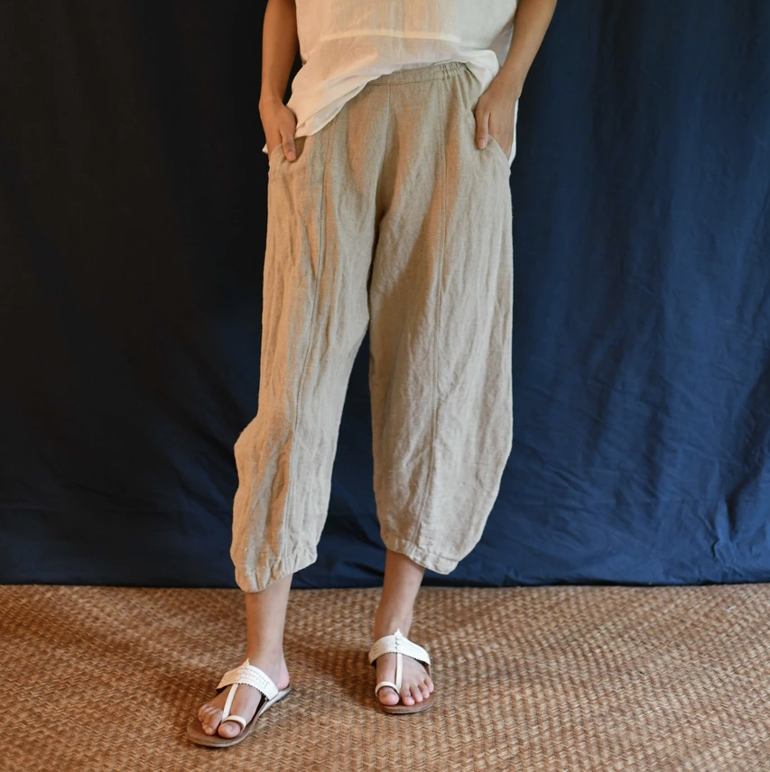 Linen Obi pant - - Rowan Essentials - Rowan Essentials