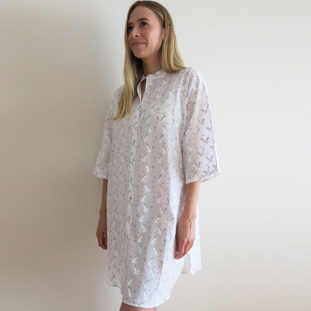 Oversized Shirt / White - Loungewear - Rowan Essentials - Rowan Essentials