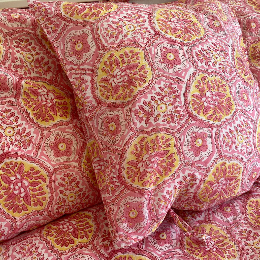 Bedding Set Jaipur Rose - Duvet Covers - Rowan Essentials - Rowan Essentials