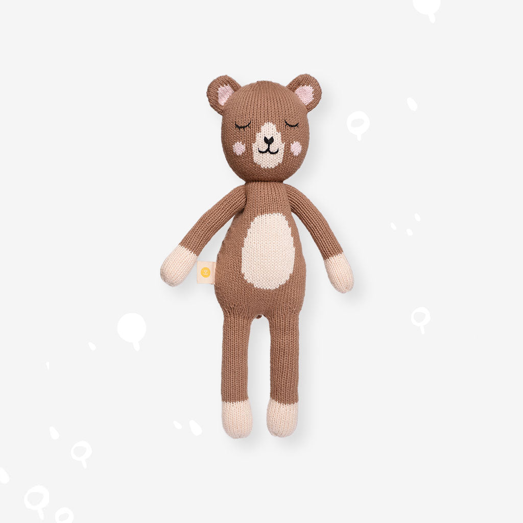 Marty the bear Soft toy - - Rowan Essentials - Rowan Essentials