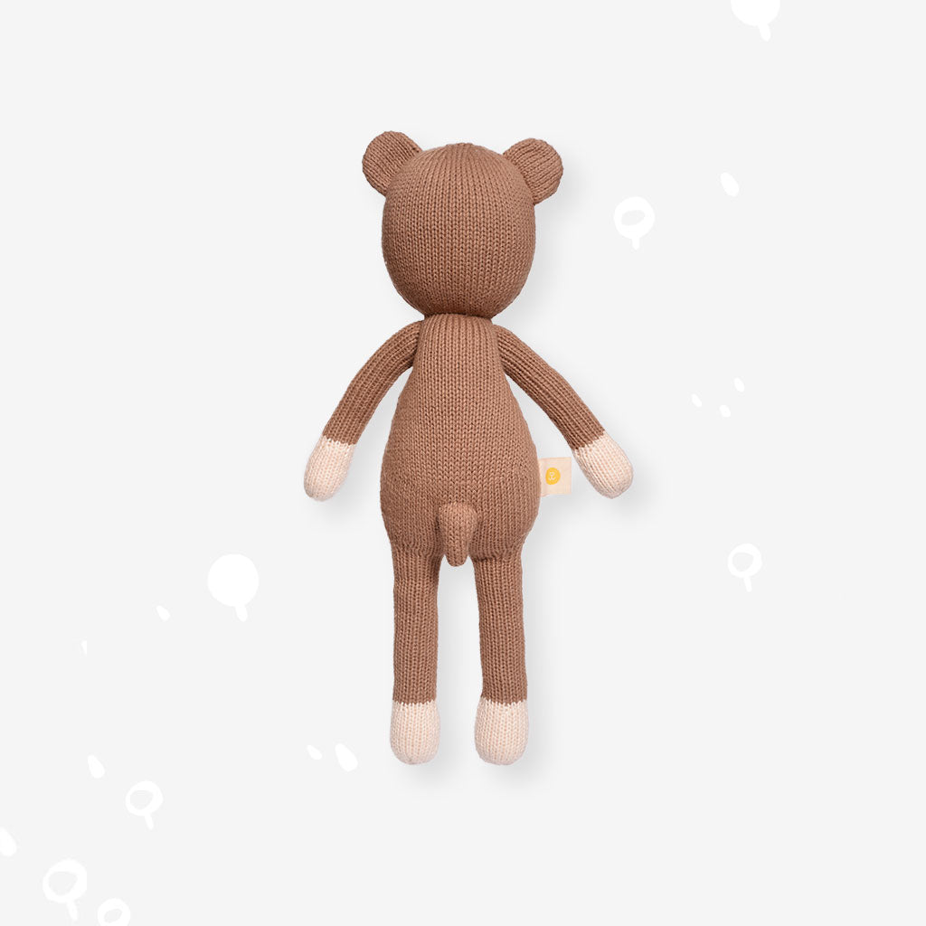 Marty the bear Soft toy - - Rowan Essentials - Rowan Essentials