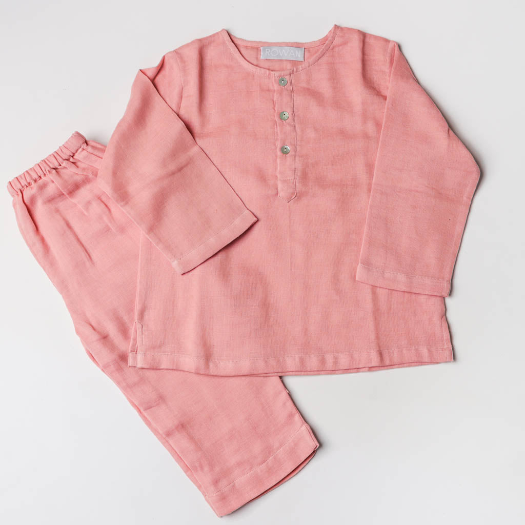 Kids Peony Loungewear Set - Loungewear - Rowan Essentials - Rowan Essentials